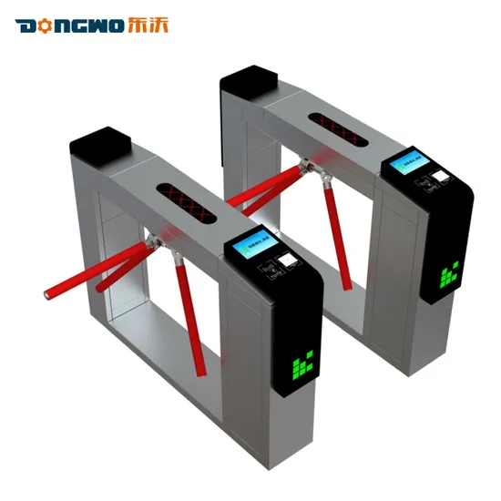 Sistema de control de acceso con trípode de 3 brazos y torniquete de alta seguridad